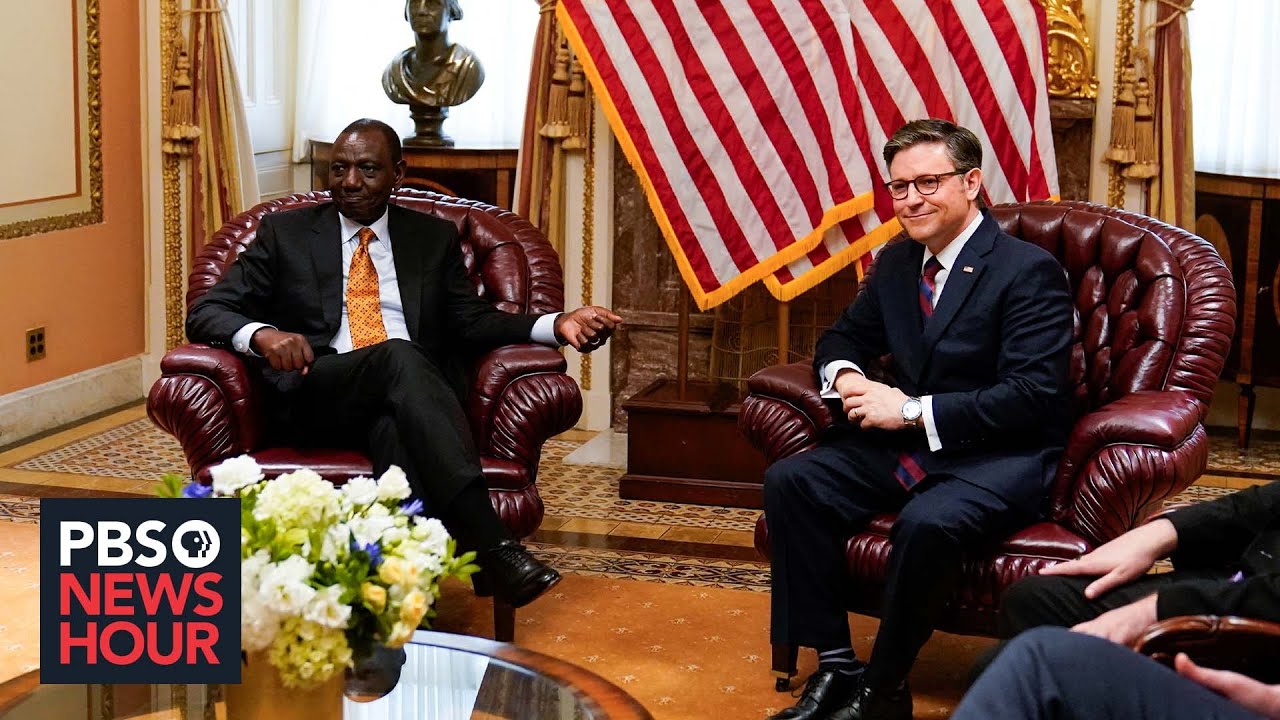 WATCH: Speaker Johnson meets with Kenyan President Ruto