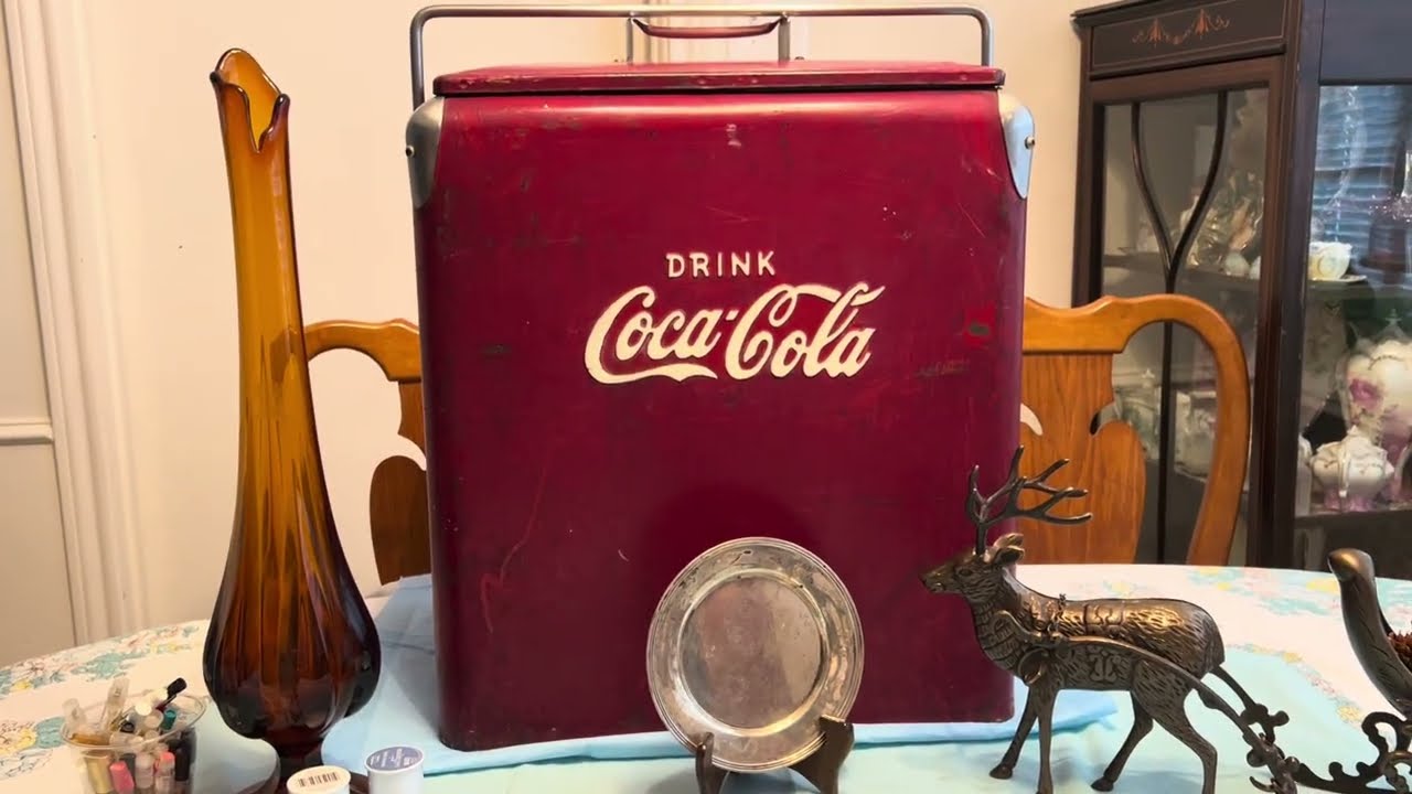 Estate Sale Finds #604:   Sterling, Swung Vase, Coca-Cola & More
