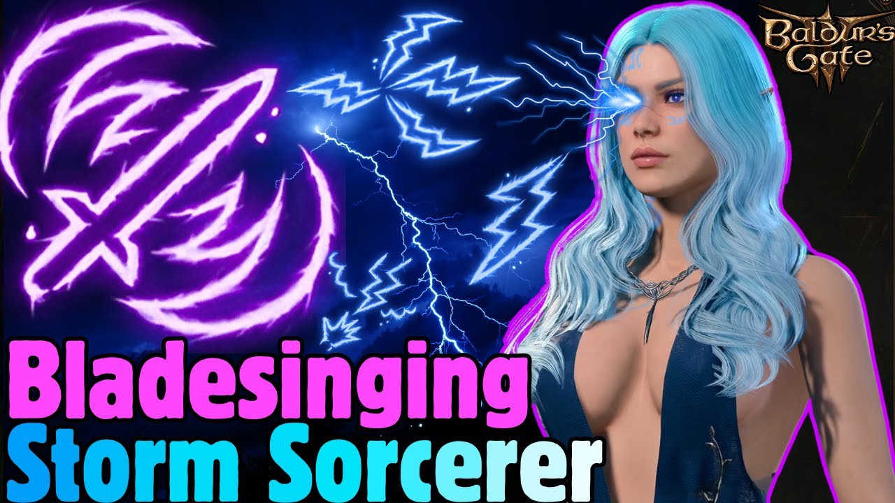 BLADESINGING STORM SORCERER Wizard Build - Baldur's Gate 3