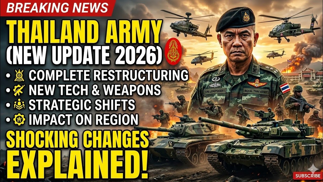 Breaking: Thailand Army New Update 2026 | Shocking Military News Explained