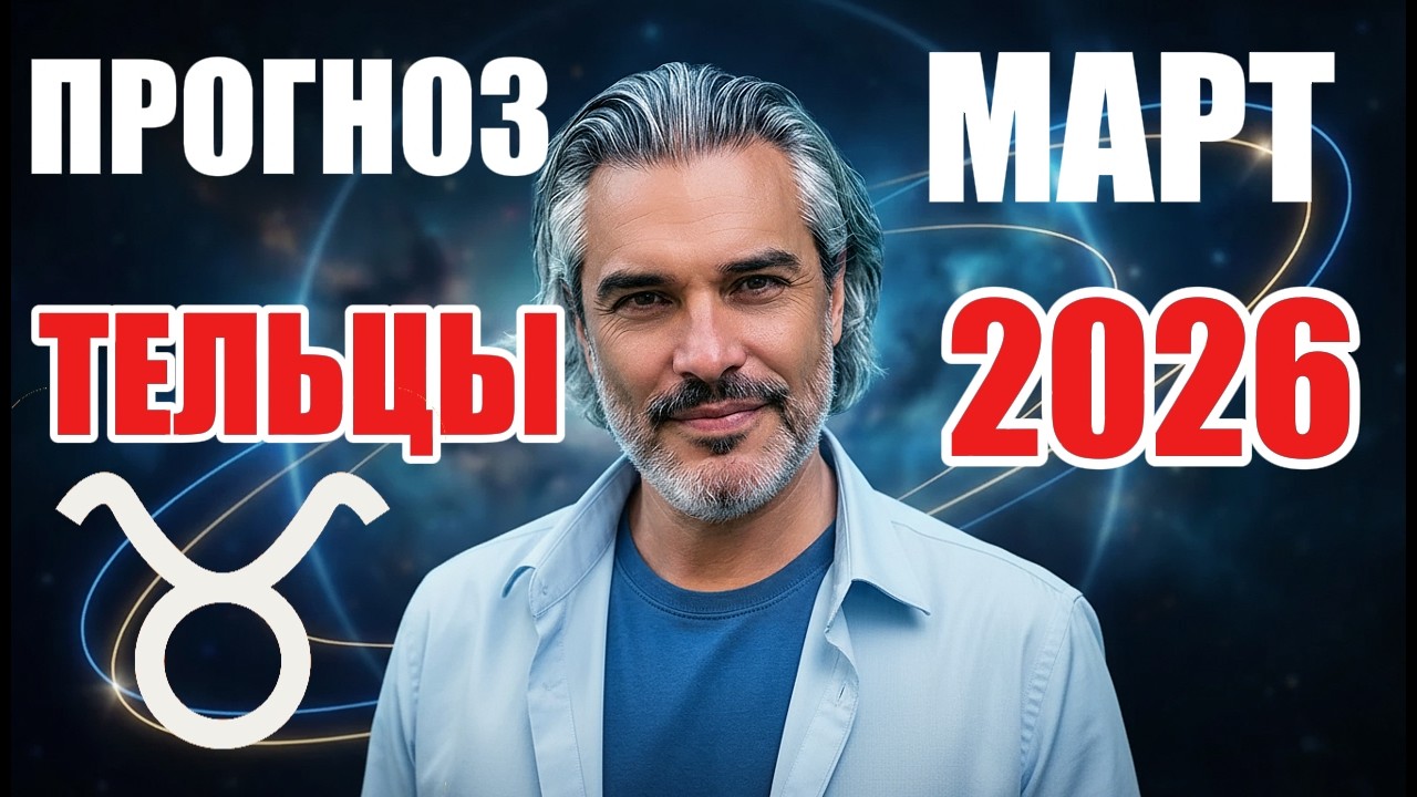 ПОЛНЫЙ прогноз на март 2026 для Тельцов ♉ Формирование ГОДОВОГО гороскопа