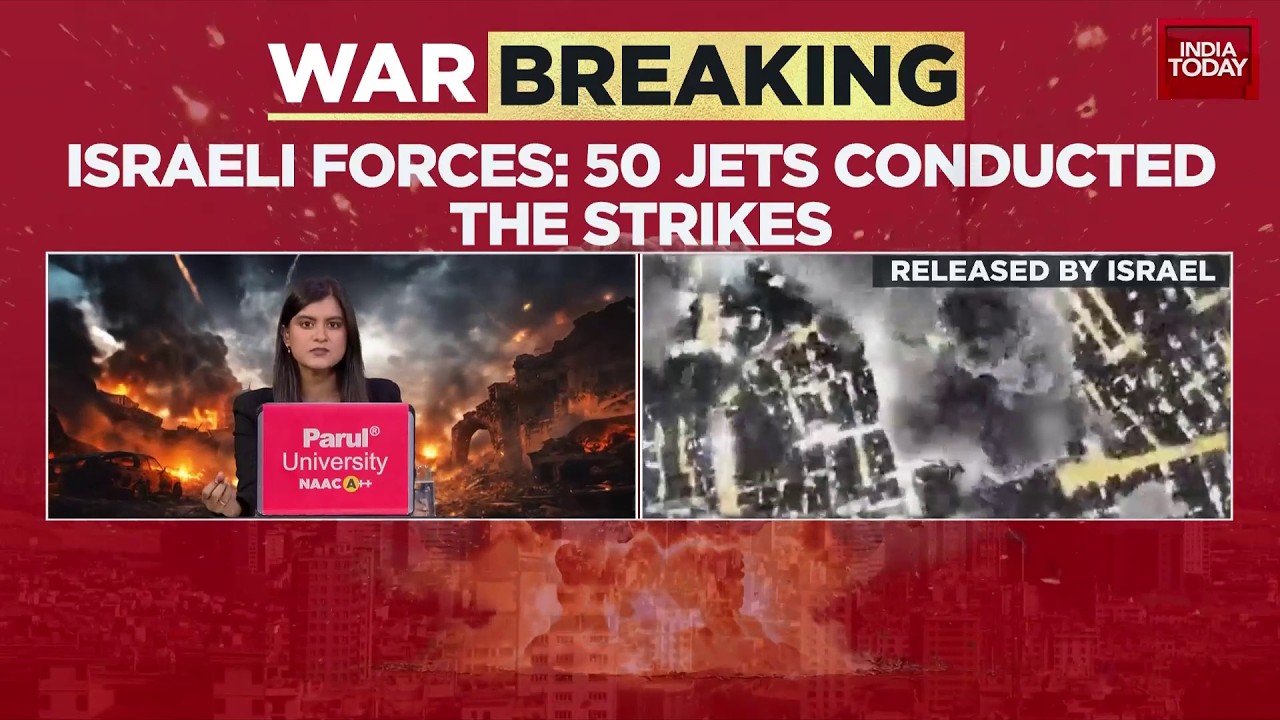 Israel Strikes Iran: Khamenei's Underground Bunker In Tehran Bombed By 50 Jets | Israel-Iran War