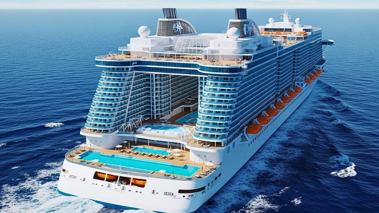 Las CIUDADES flotantes la VIDA dentro de los CRUCEROS más GRANDES del mundo