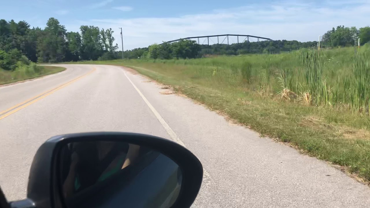 Delphi Murders-drive from old welfare building on 300 N past drop off point and to the cemetery