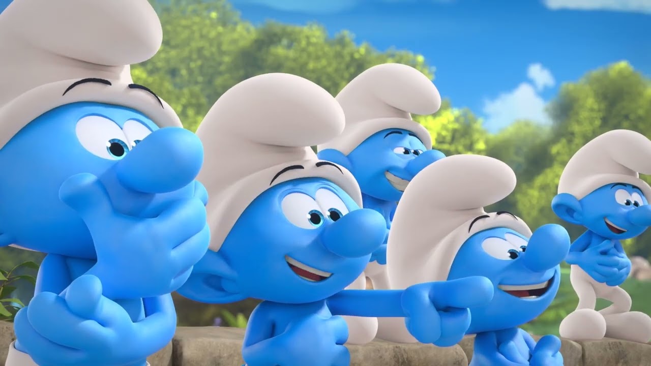 Babosa Estafa • Los Pitufos 3D • Dibujos animados para niños