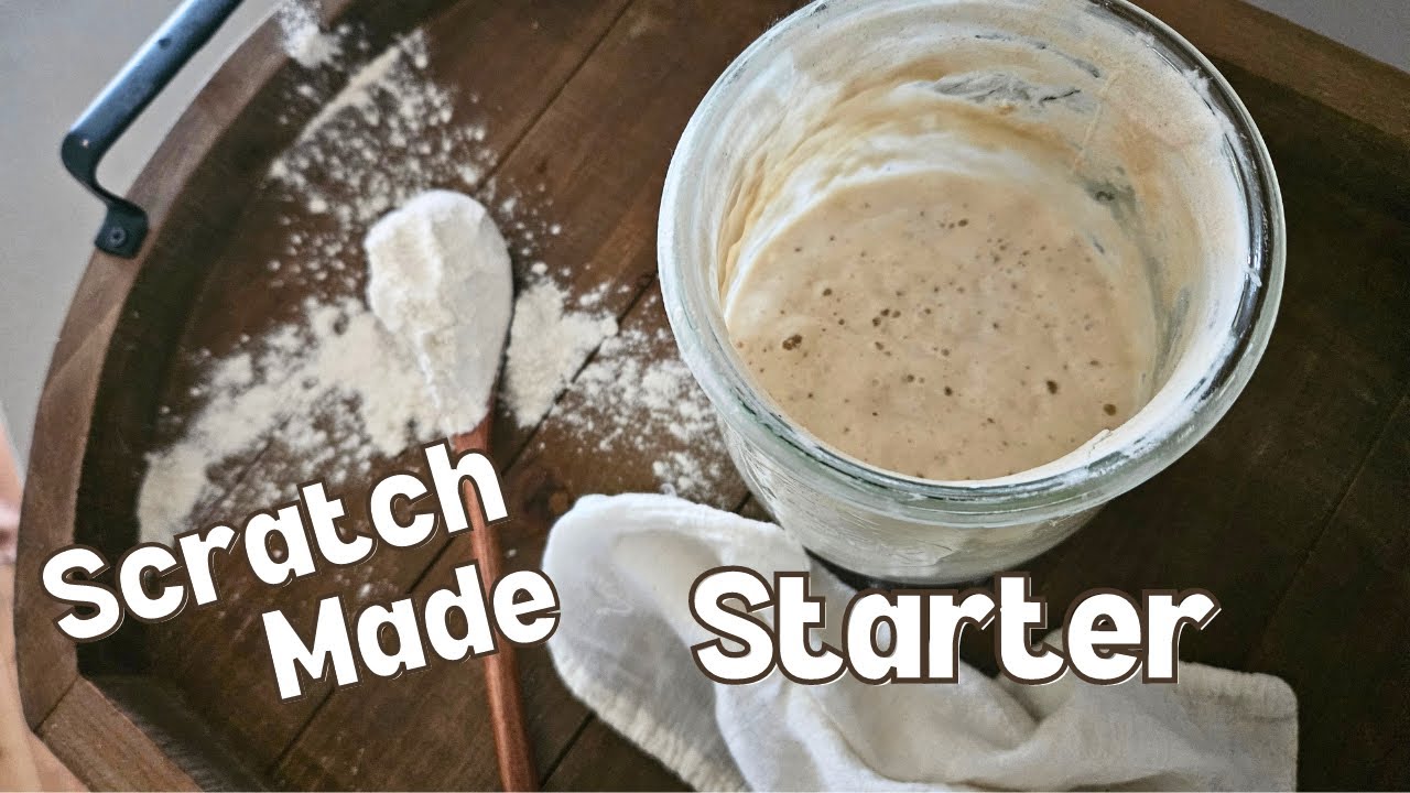 Sourdough Starter from Scratch & Discard Pancakes
