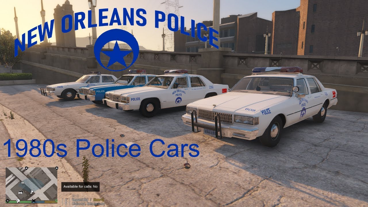 NOPD 80s Police Car Pack Crown Vics LTD &  Caprices