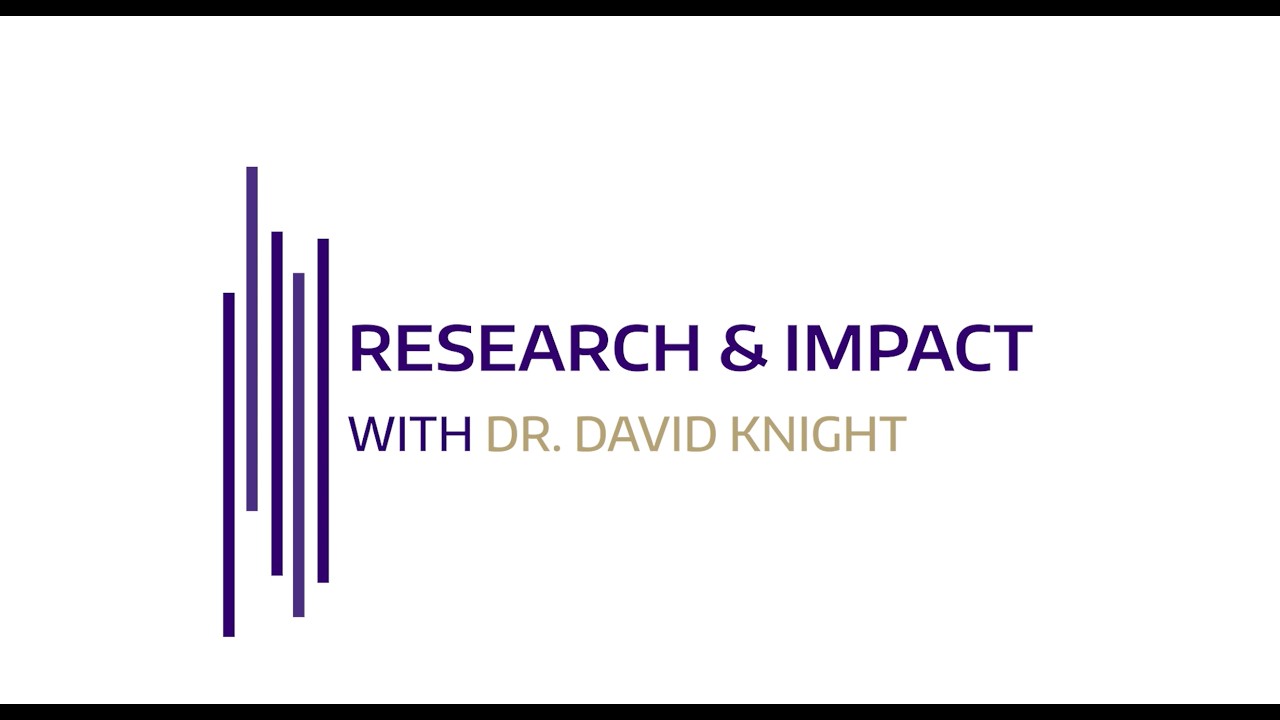 Research & Impact Ep. 1 | Dollars, Data, and the Drive for Education Equity with Dr. David Knight