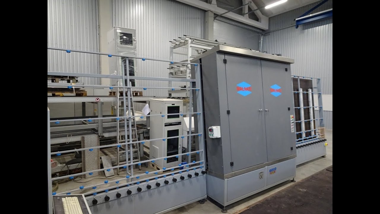 GlassBaltic | Vertical glass washing machine MALNATI 2000VCA