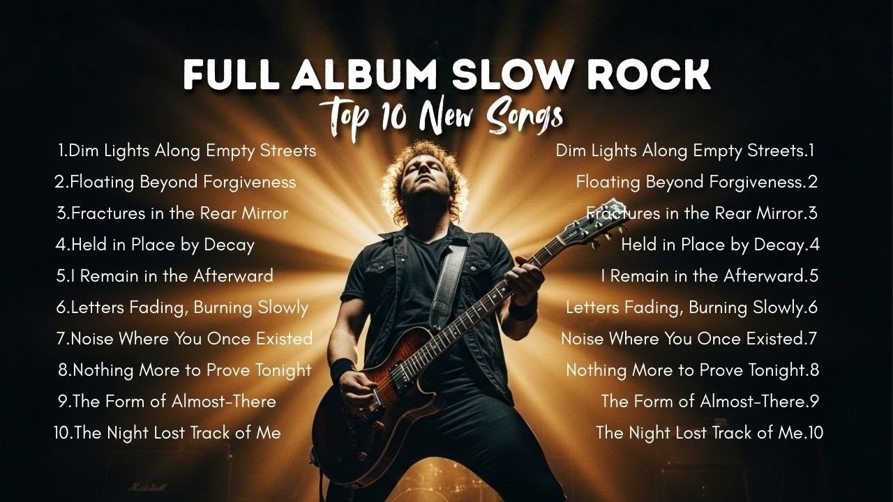 These Slow Rock Ballads Will Make You Fall in Love Again 💔❤️