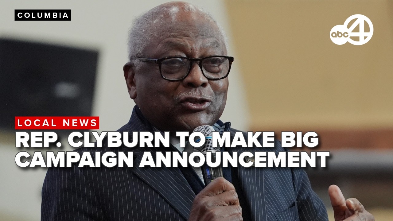 LIVE: Longtime Democrat Rep. James Clyburn to make major announcement