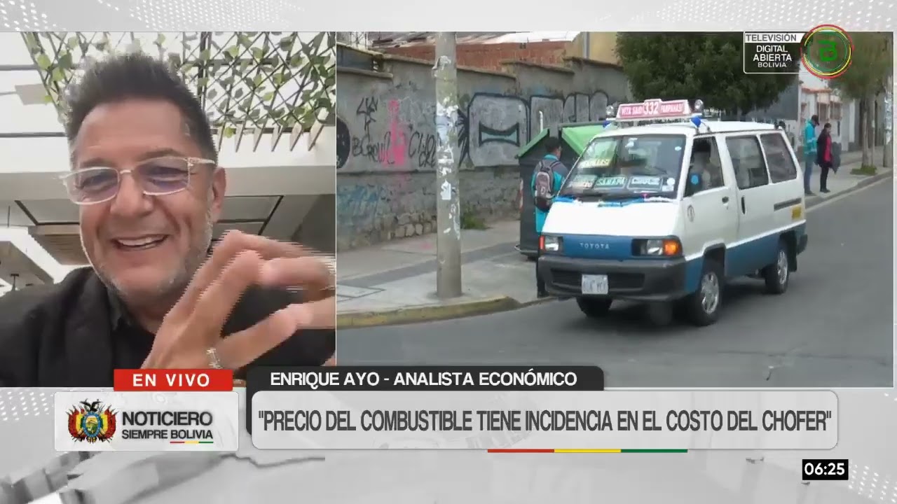 ¿A cuánto debería llegar el costo del pasaje en La Paz? Analista económico estima Bs 3,30