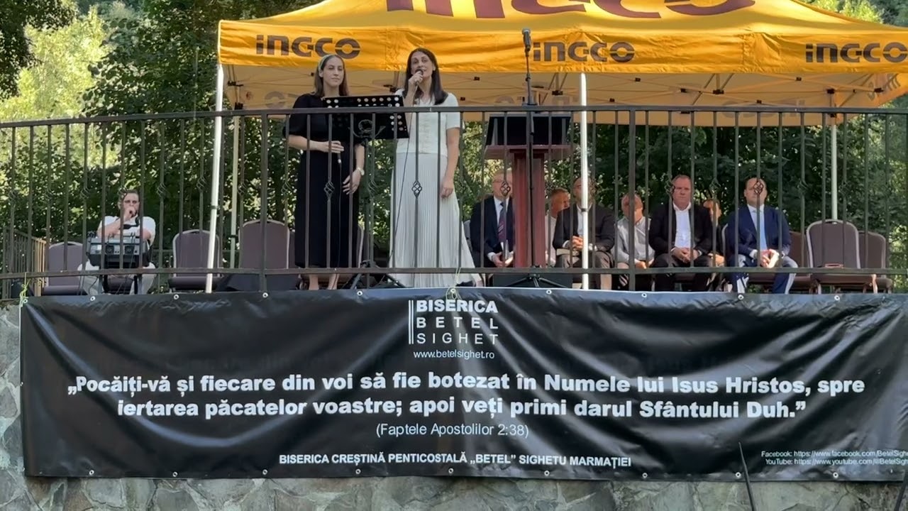 EVANGHELIZARE. Biserica Penticostală Betel, Sighetu Marmației. Adriana Stoica și Debora.