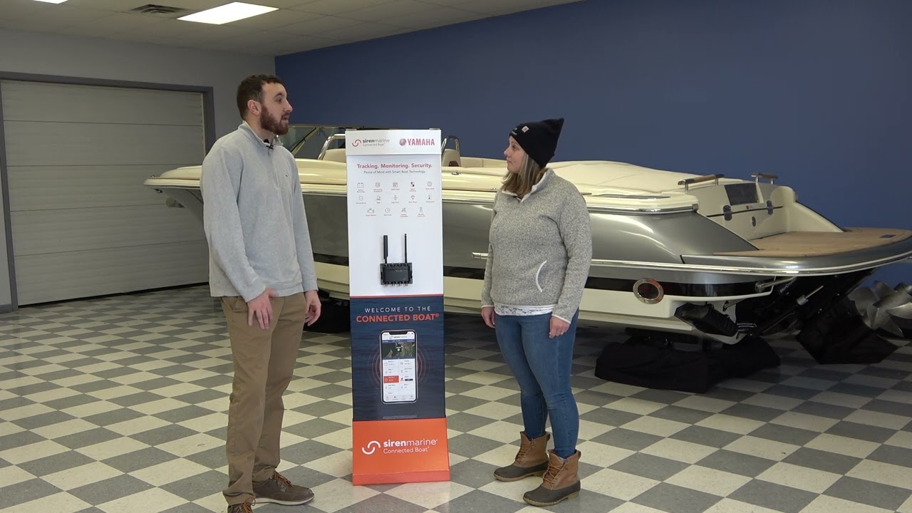 Siren Marine Boat Monitoring System Available at Hamlin's Marine