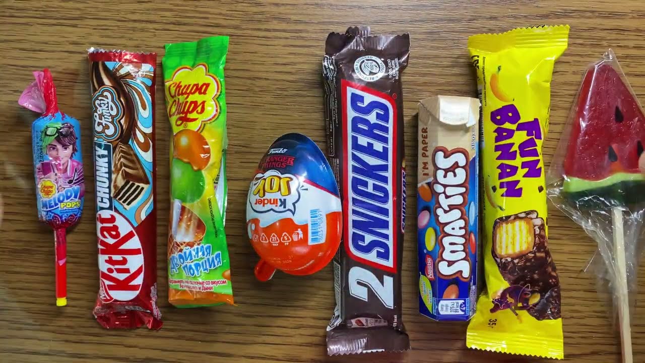 Intense Candy ASMR — Unwrapping, Crunching & Smashing Sounds