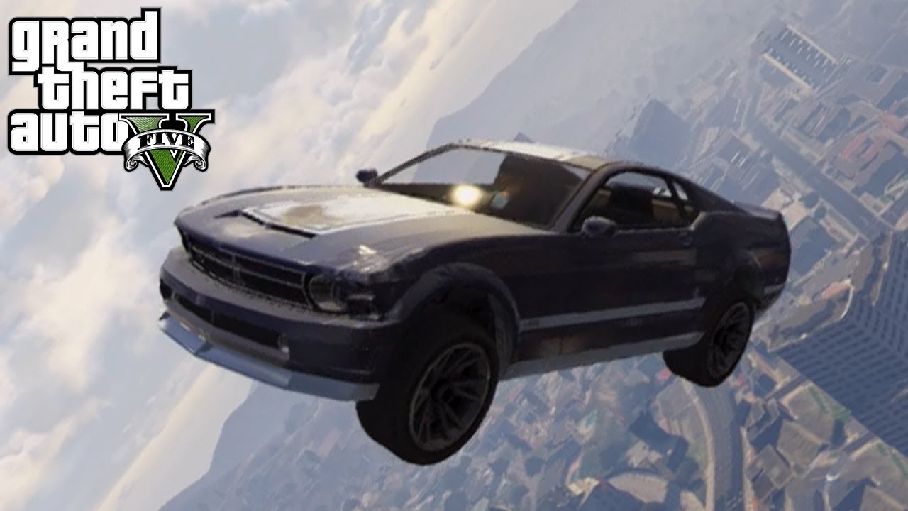 GTA 5 Online - Car Slingshot Glitch! - Slingshot Across the Map! - Car Cannon / Catapult Glitch!