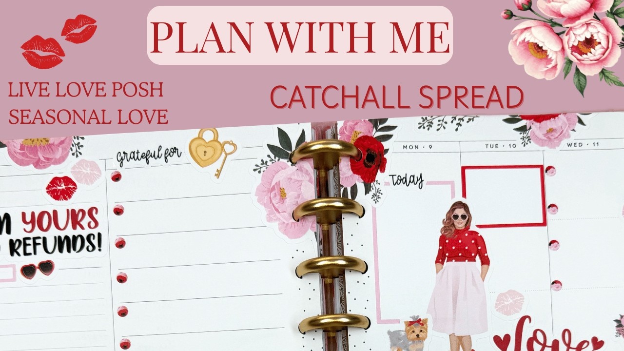 Plan With Me | Happy Planner Parenting Layout | Live Love Posh Seasonal Love