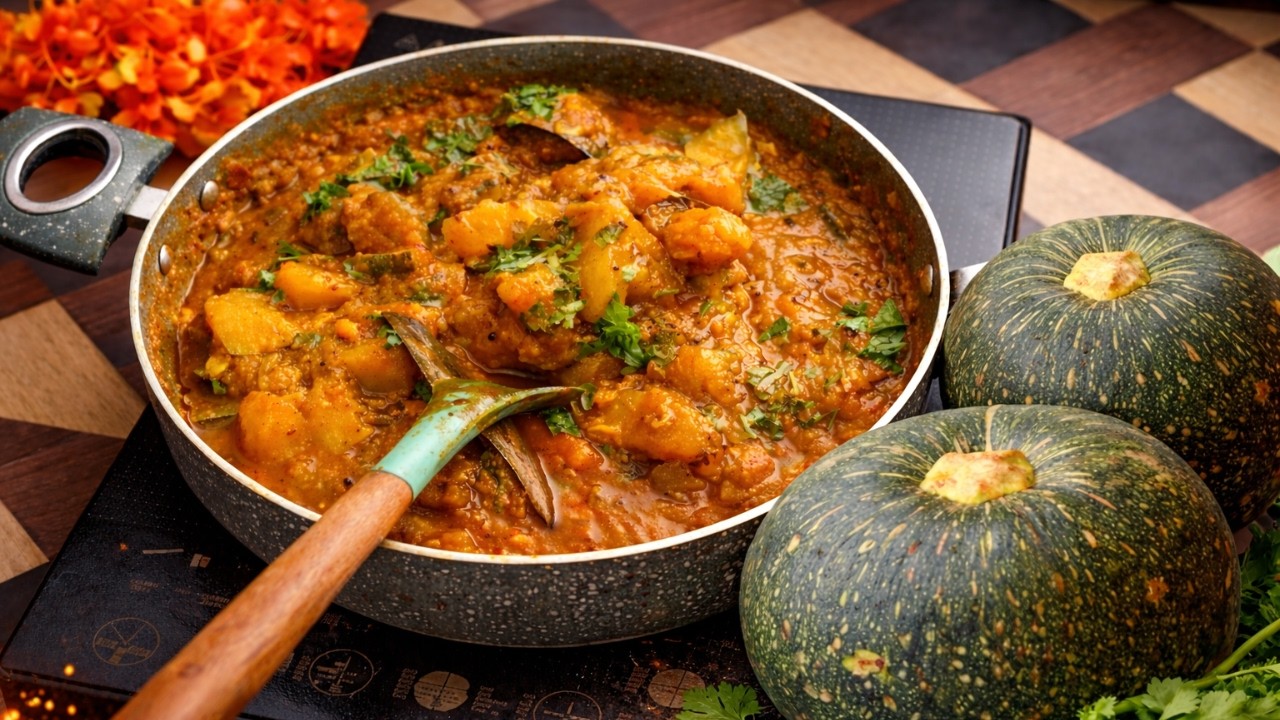 Kaddu ki masaledar sabji how to make kaddu recipe cooking is life easy recipe