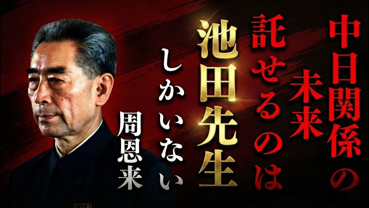 【不滅の遺産】日中友好の源流がここに... 周恩来が池田大作に遺言として託した「人類の未来」命を懸けた30分間の対話と『金の橋』の真実。なぜ中国は池田大作を「老朋友（古き良き友人）」と呼び続けるのか？