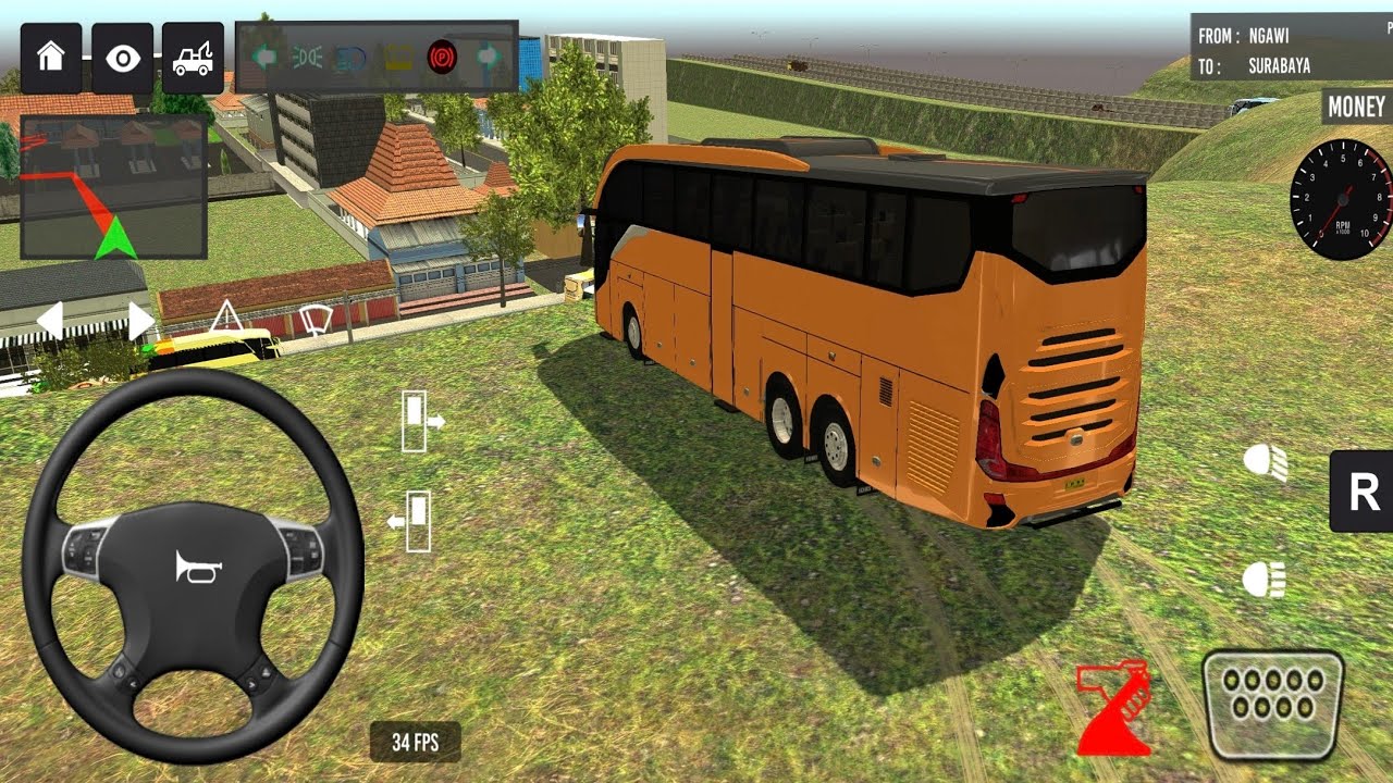Indonesia Coach bus driving 💥🤩 | Euro bus simulator 2026 Android gameplay #game 1 Part 35