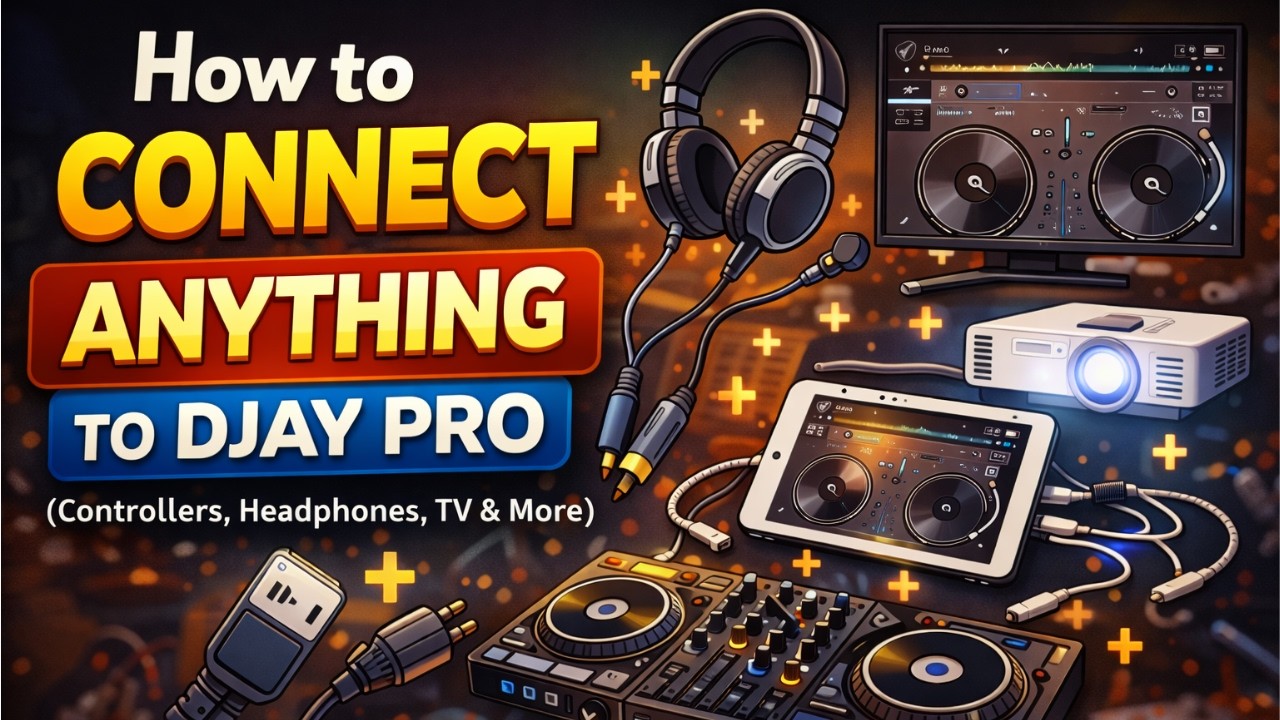 Как подключить ЧТО УГОДНО к контроллерам Djay Pro, наушникам, телевизору и многому другому.