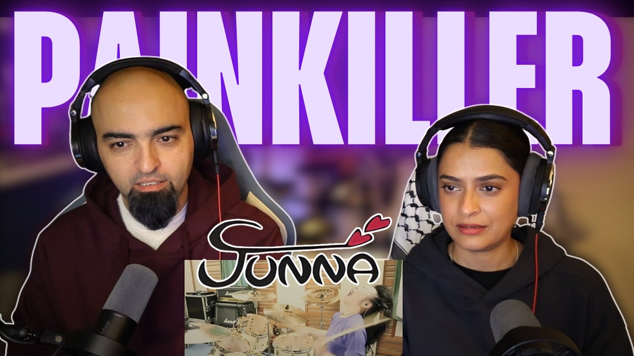 Junna - Painkiller (Drum Cover) | Reaction | SHE IS AN ADORABLE BEAST!!!