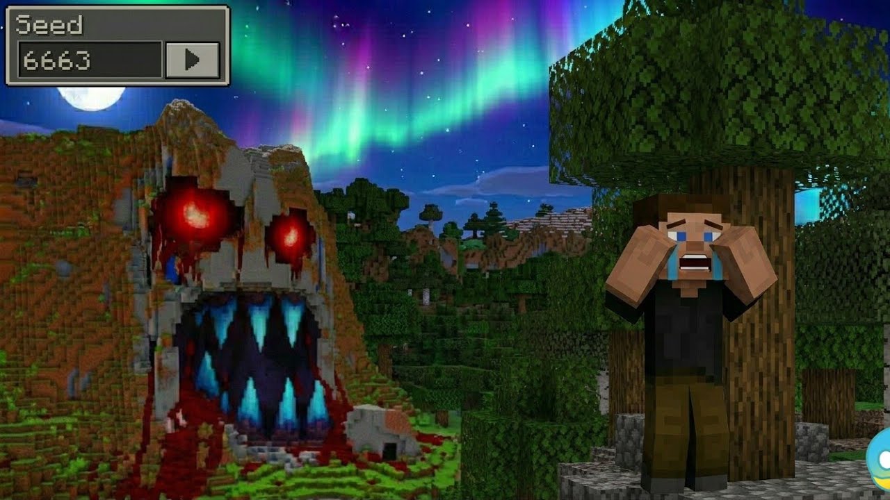 FIRST TIME PLAY MINECRAFT HORROR SEED MYSTERY SOUL