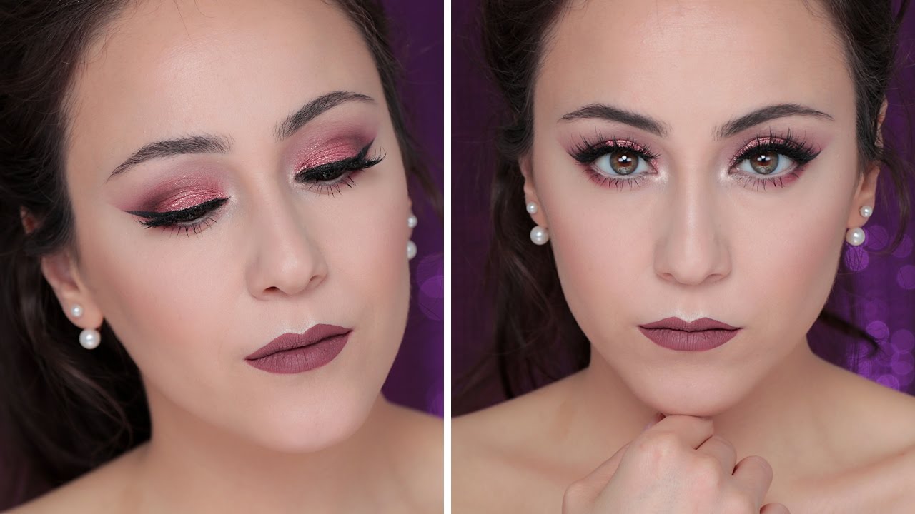 Pink Metallic Eye Make-up Tutorial | Hatice Schmidt