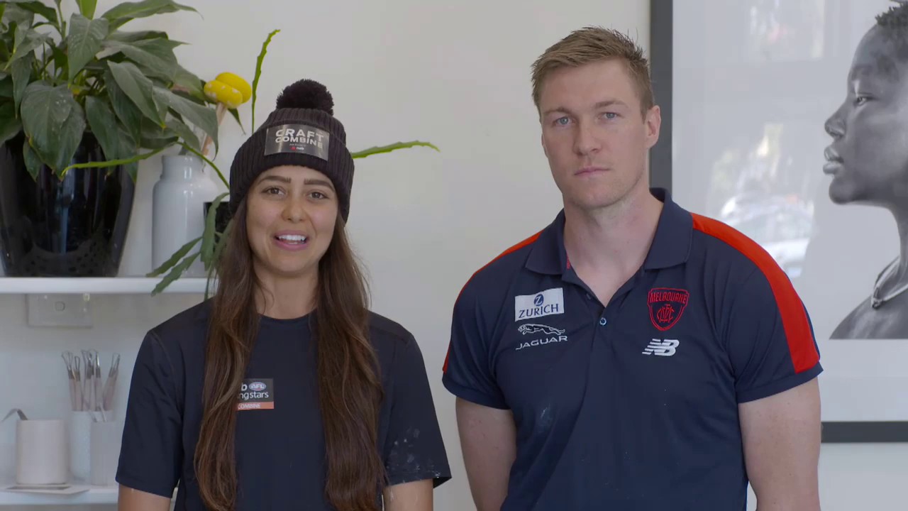 NAB AFL Craft Combine | Pottery with Tom McDonald | 2019 | AFL