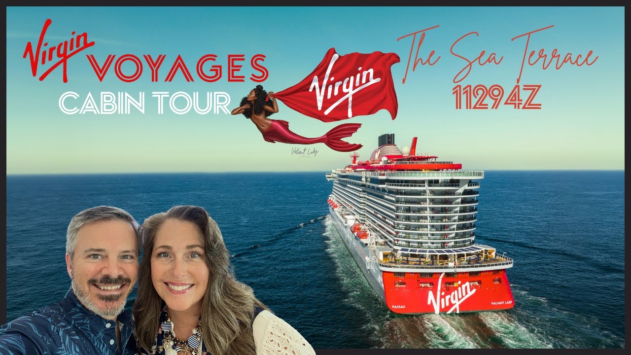 Sea Terrace Cabin #11294Z Tour on Virgin Voyages’ Valiant Lady