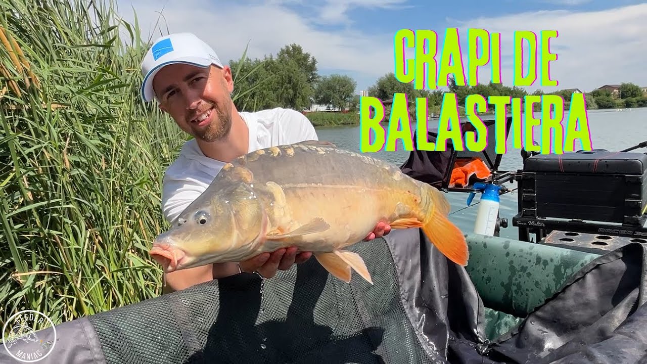 Secretul crapilor de balastieră – method feeder și momeli solubile
