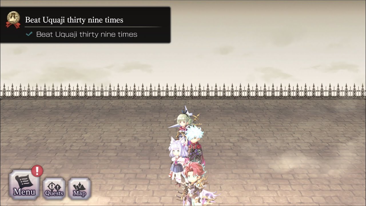 Another Eden Global Update 2.13.700 Uquaji Level 190 Optional Boss Fight Battle!