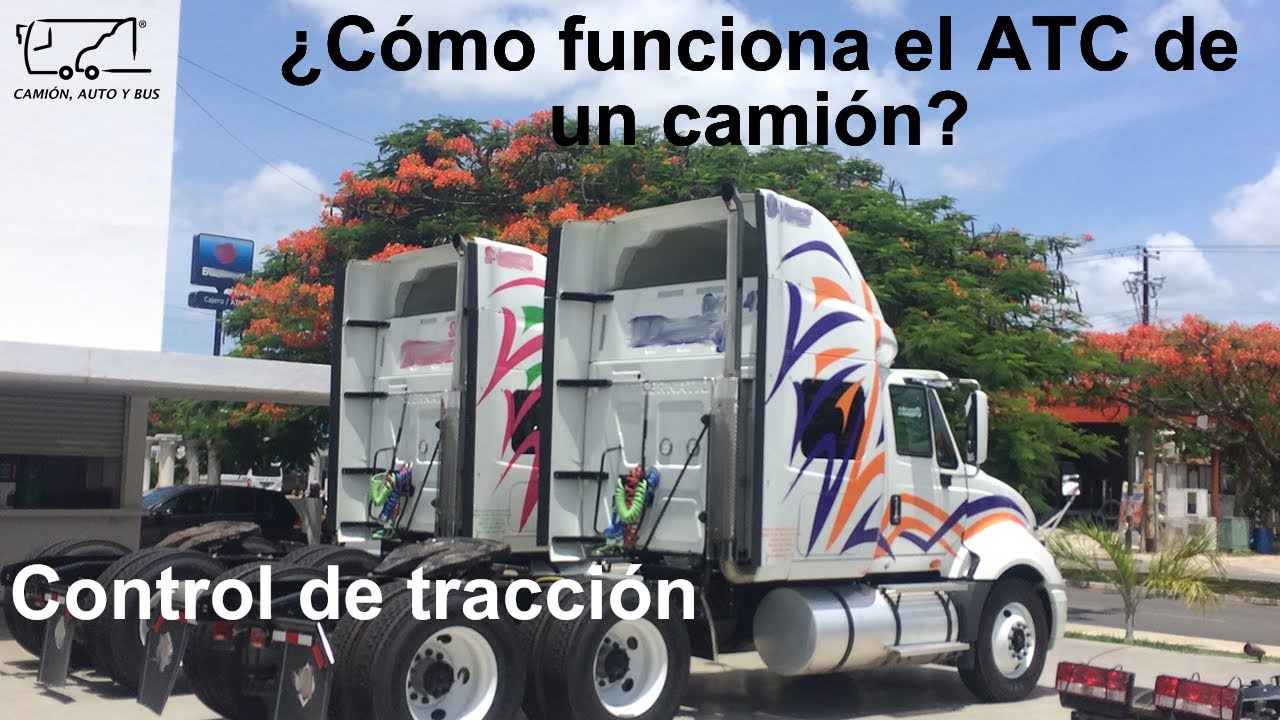 ¿Cómo funciona el ATC en un camión? | Control de tracción en tracto camión, camión y autobús
