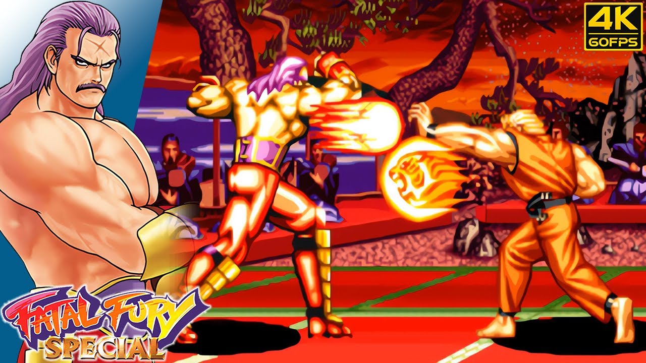Fatal Fury Special - Wolfgang Krauser (Arcade / 1993) 4K 60FPS