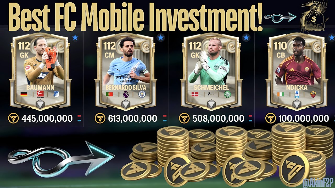 FC Mobile Investment: когда покупать и продавать Ндичку, Сильву, Шмейхеля и Бауманна!