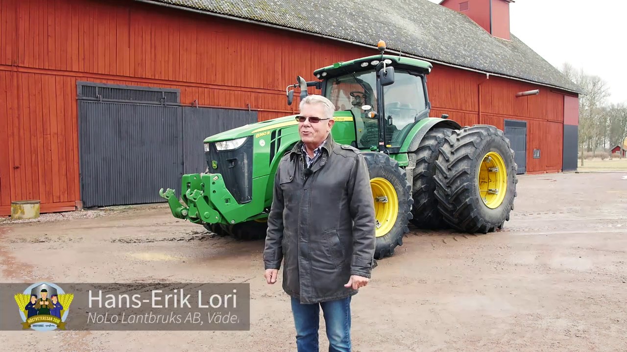 #RÖTTERNA på Höstveteresa - Hans-Erik Lorin planerar inför växtsäsongen Väderstad April 2018