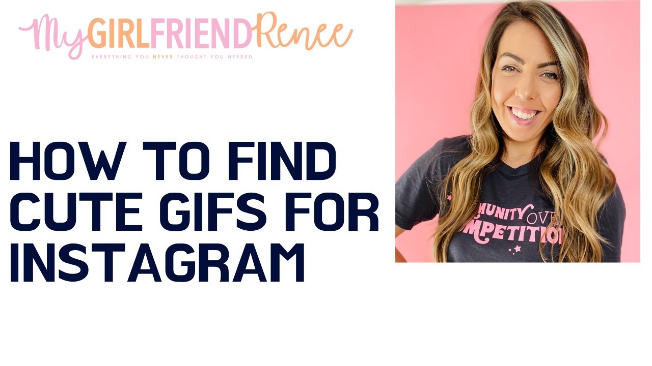 How to find cute Gifs for Instagram for free