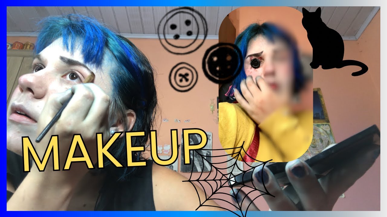 MAKEUP/FANTASIA da Coraline e o mundo secreto