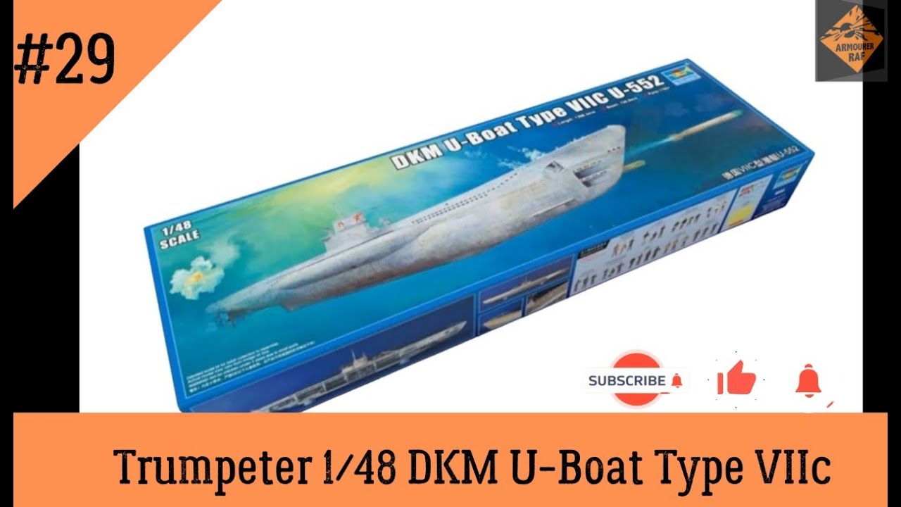 Episode 29 Legacy Build of Trumpeters 1/48 Type VIIc U-Boat.