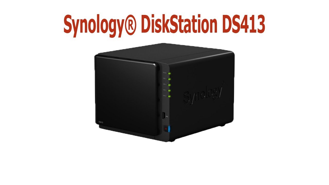Synology&reg; DiskStation DS413