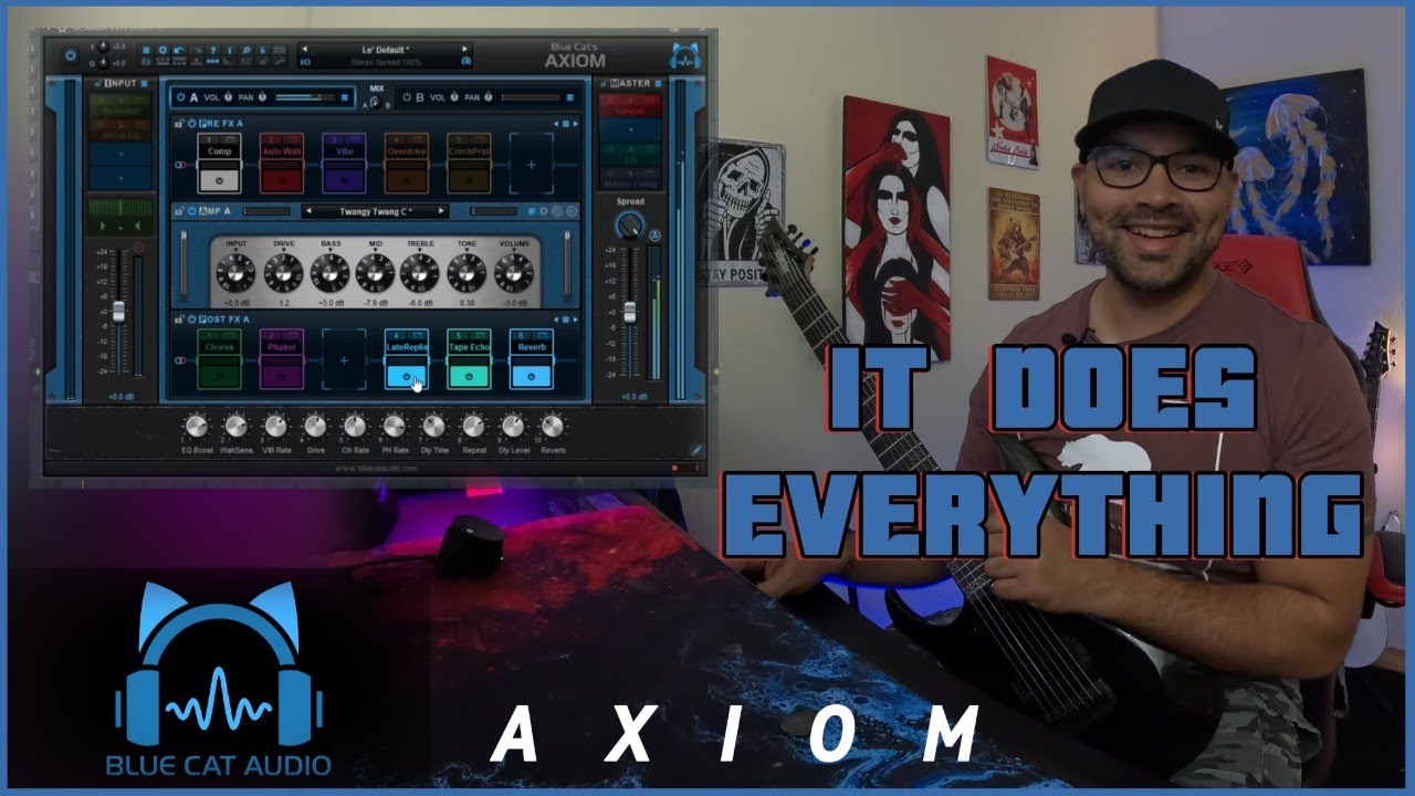 THE ULTIMATE GUITAR WORKSTATION - Blue Cat's Axiom 2024 Demo and Overview