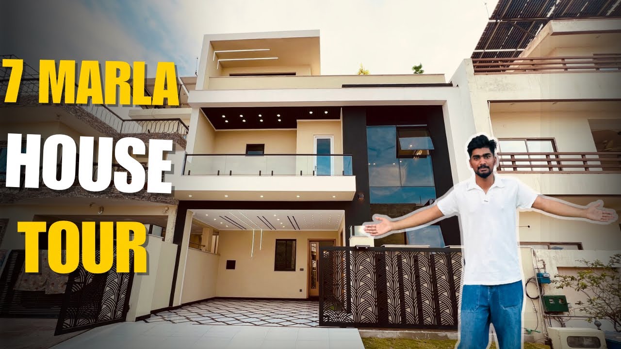 7 Marla LUXURIOUS House With (BBQ AREA ) For Sale In River Gardens Islamabad 
