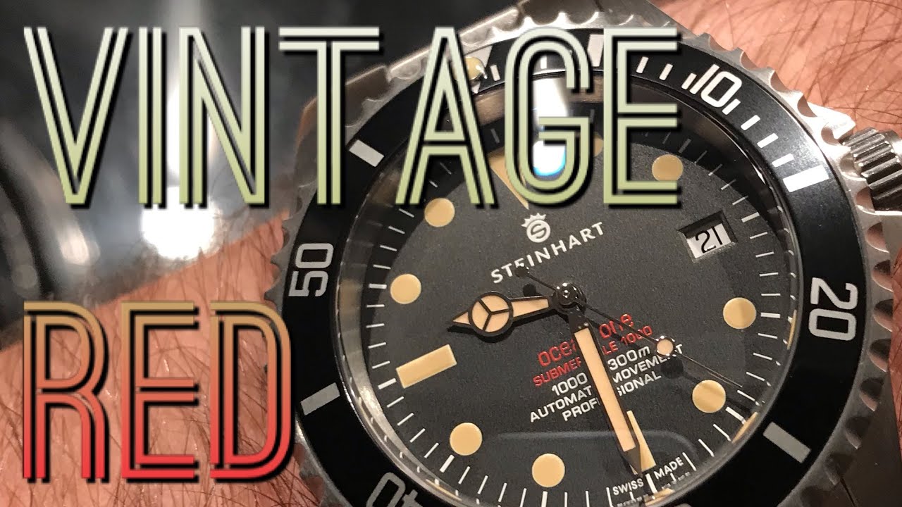 Steinhart Ocean One Vintage Red: the cure for the common Rolex fever?