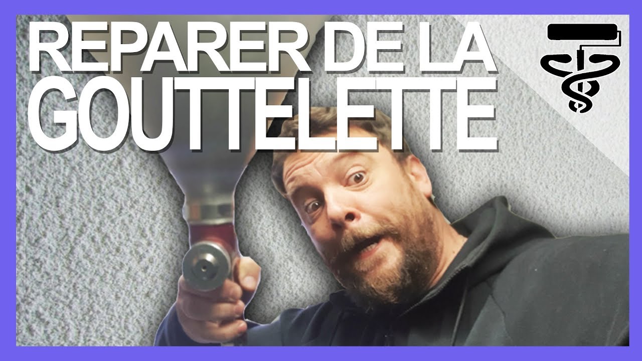 Faire de la gouttelette sur les murs et plafond (reprises mécanique)