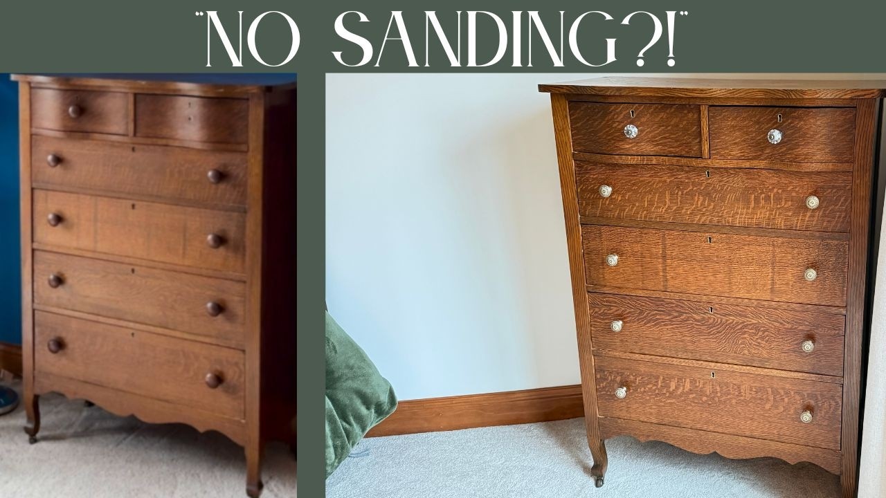 Bedroom Makeover for Under $3,000 | Thrifted Dresser Glow-Up (No Sanding)