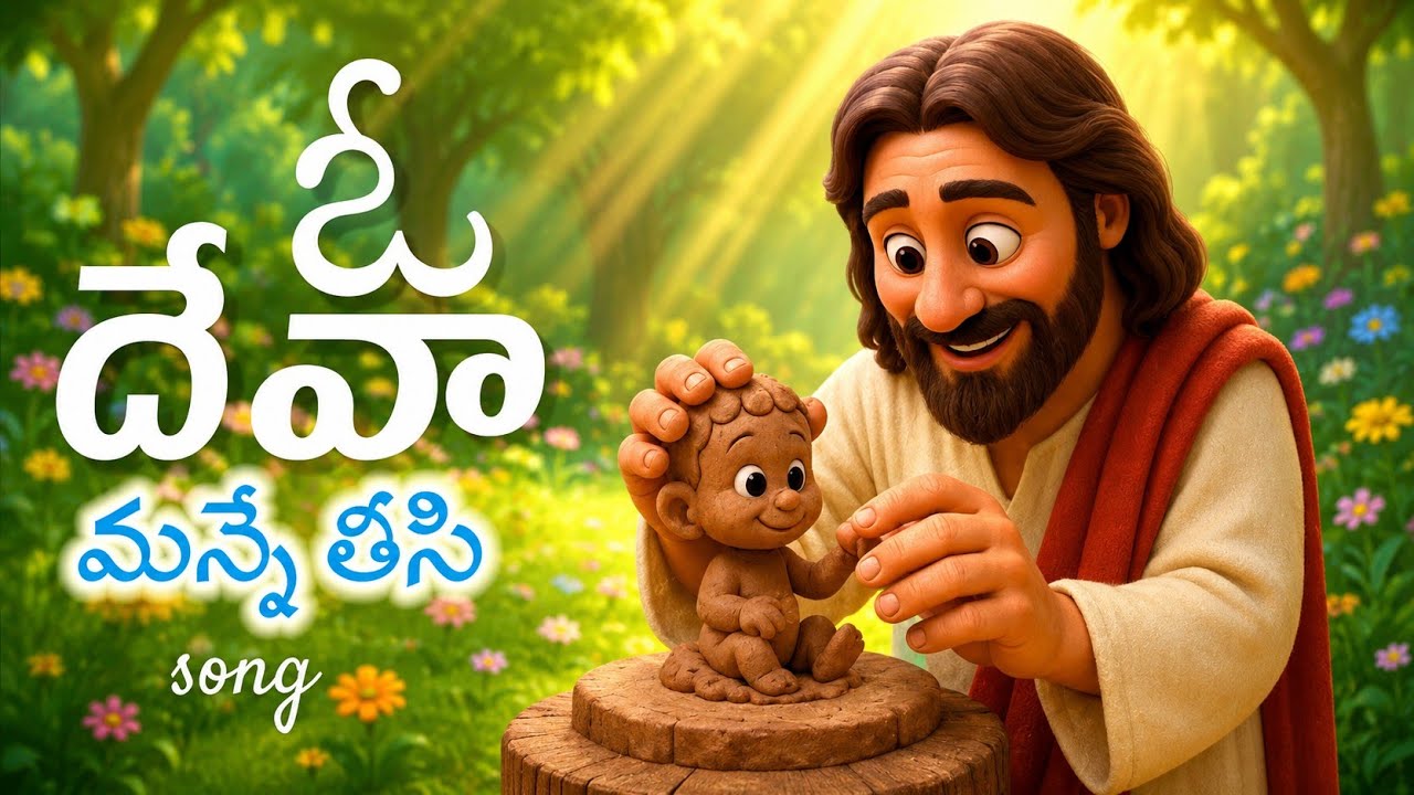 ఓ దేవా మన్నే తీసి | Oh deva manne thesi song | VBS Telugu song | Bible school for kids