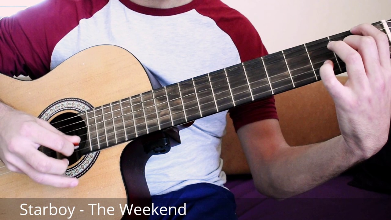 Starboy - The Weekend Fingerstyle Guitar By Lior Levi