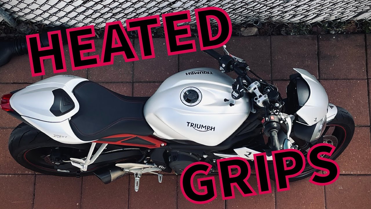 Street Triple OEM Heated Grips Install