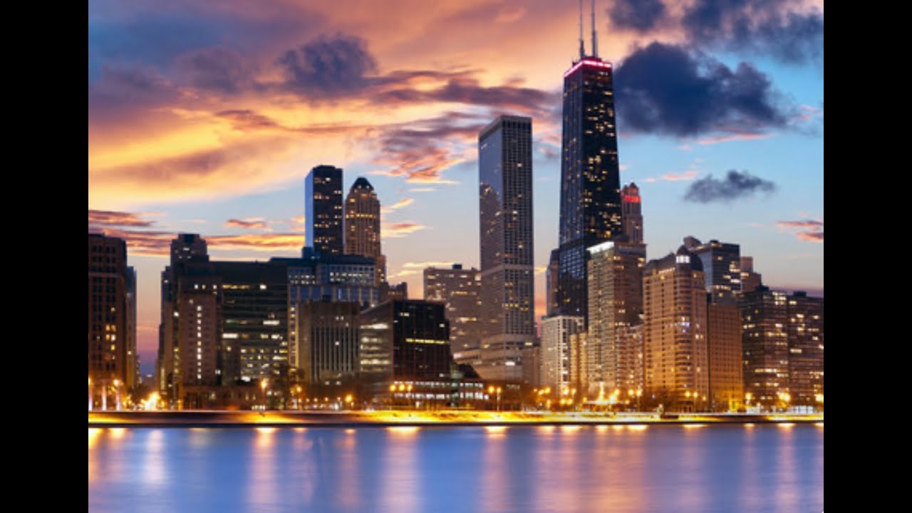 Cruising Through Downtown Chicago at Night!