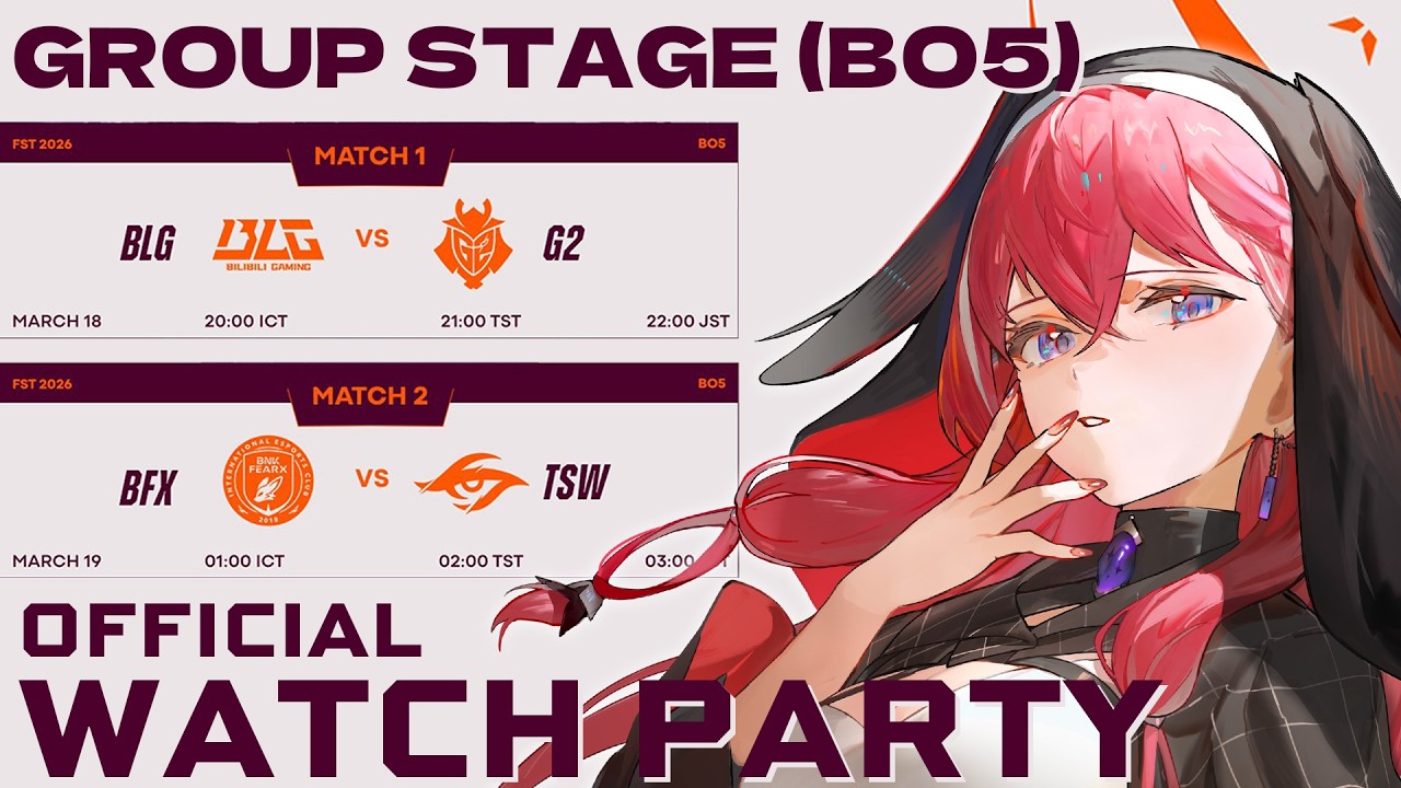 【 LoL 】First Stand 2026 公式ウォッチパーティー！ #FST2026【昏昏アリア/ネオポルテ】